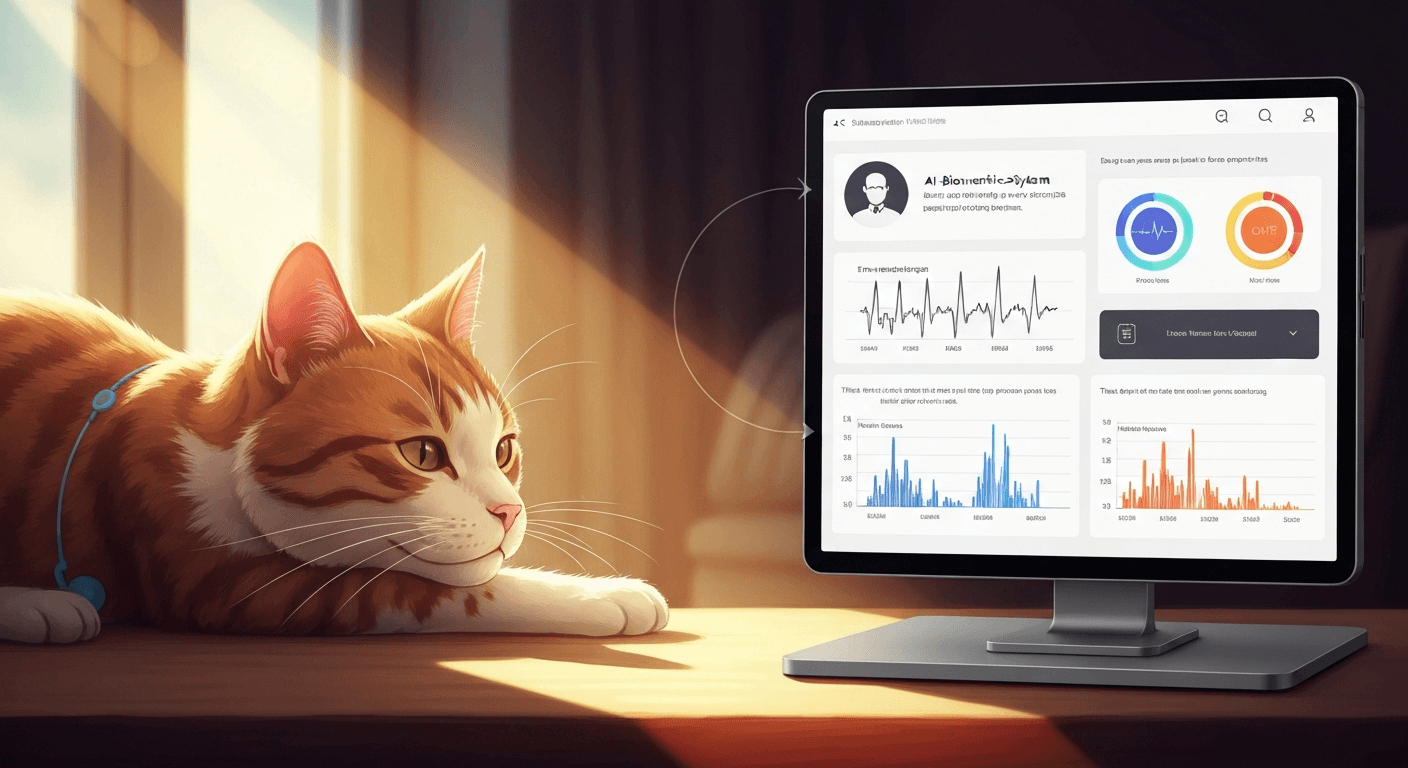 De Vitaliteits-Visionair: Hoe Slimme AI-Biometrie de Gezondheid van Jouw Kat Voorspelt