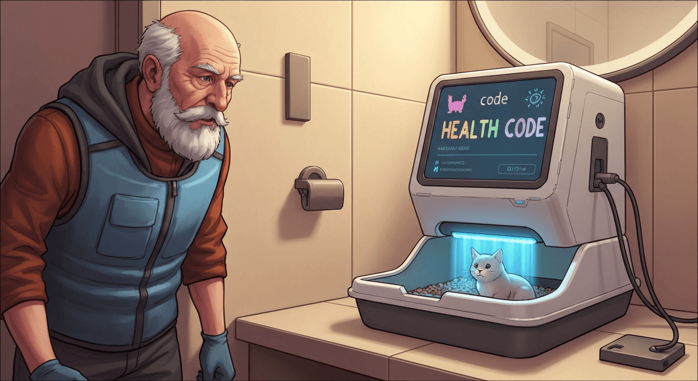 De Grit-Gardist: Hoe de AI-Gezondheidsscanner de Geheime Gezondheidscode van Jouw Kat Ontcijfert