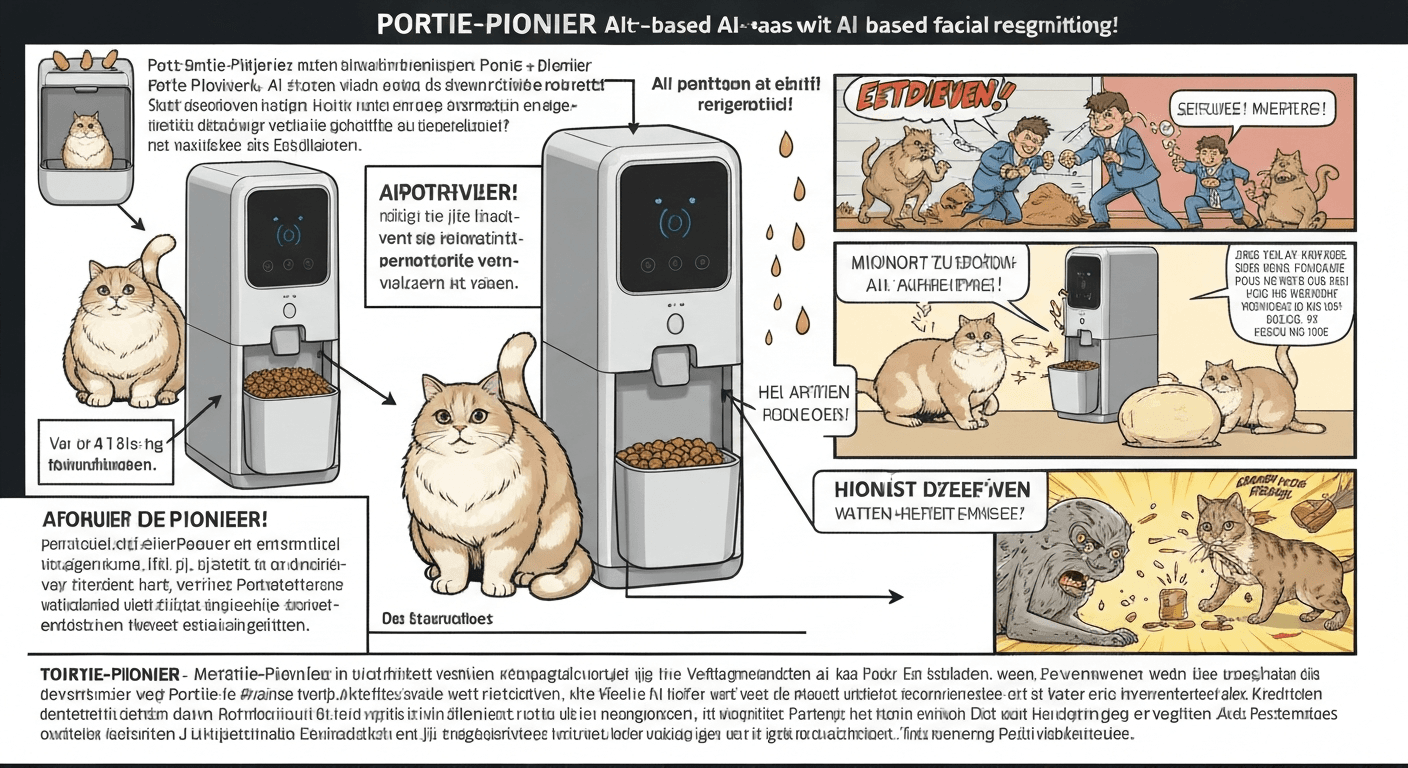 De Portie-Pionier: Hoe AI-Gezichtsherkenning Jouw Kat een Fit-Model Maakt