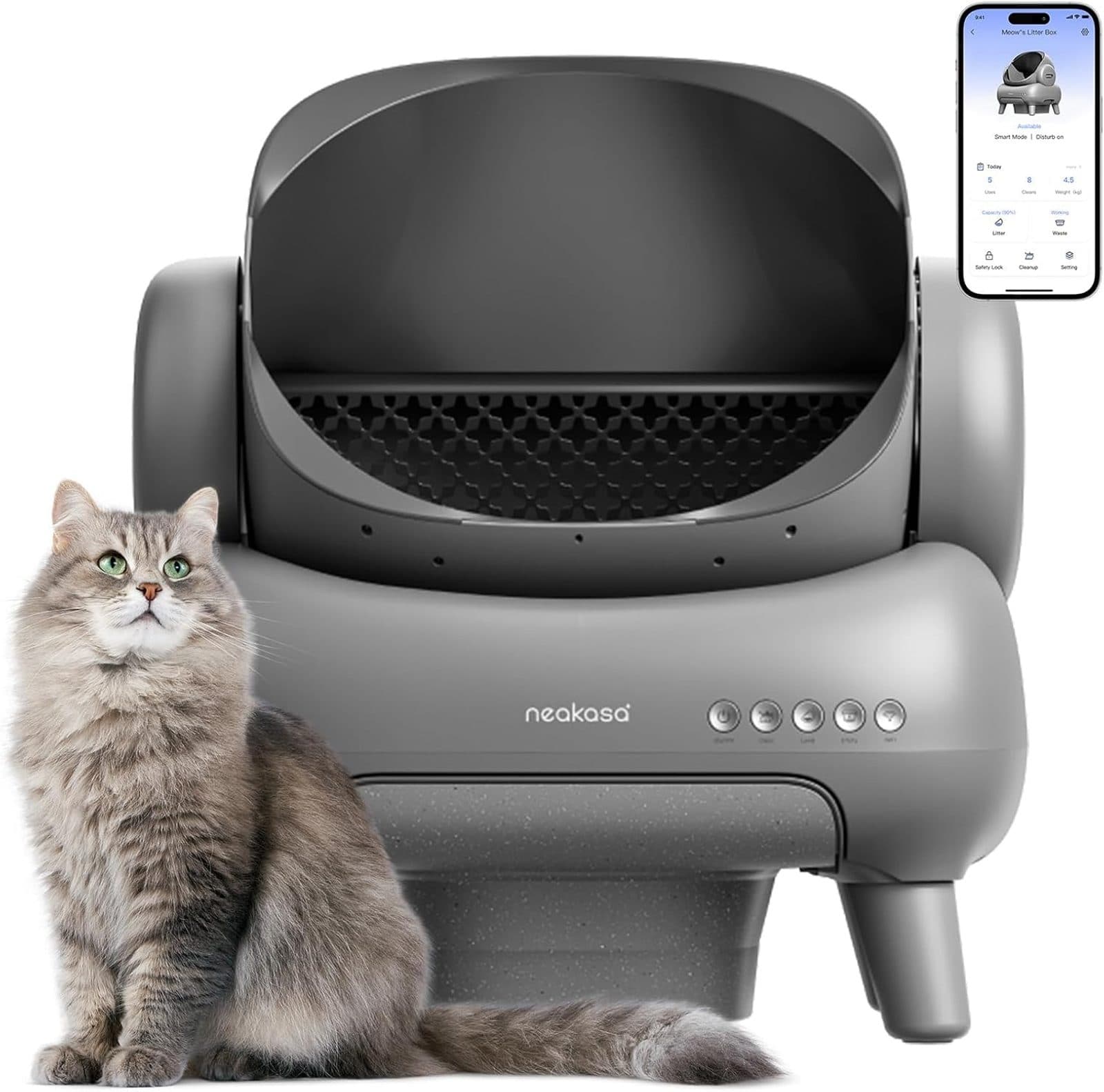 Neakasa M1 Automatische zelfreinigende kattenbak view 2